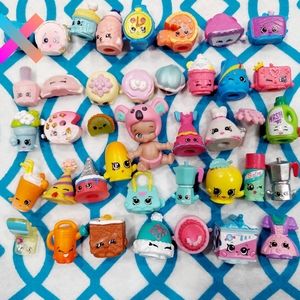 Shopkins Mixed Lot of 39 and Accessories Common Ultra Rare Exclusive